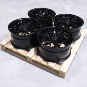 Set of CVR1 20x10 ET30 5x112 Gloss Black