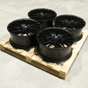 Set of JR38 20x9 ET20 5x120 Matt Black
