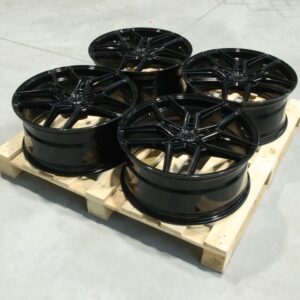 Set of CVR5 21x9 ET37 5x112 Double Tinted Black