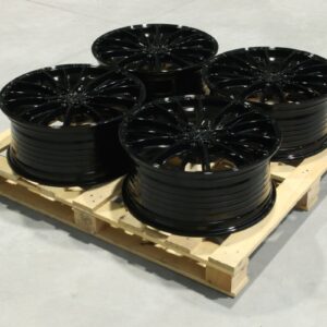 Set of CVR7 20x8,5 ET36 5x108 Gloss Black