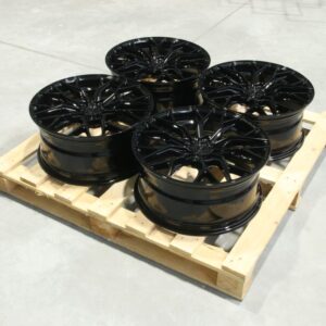 Set of CVR1 19x8,5 ET45 5x108 Gloss Black