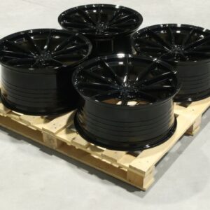 Set of JR37 21x9,5 ET35 + 21x10,5 ET35 5x112 Gloss Black