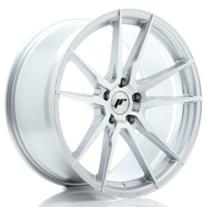 JR Wheels JR21 20x10 ET40 5x120 Silver Machined Face