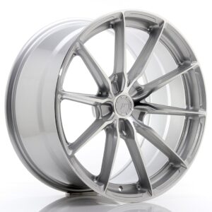 JR Wheels JR37 20x10 ET25 5x112 Silver Machined Face
