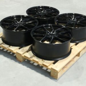 Set of JR44 20x8,5 ET20 5x115 Black Machined w/Tinted Face