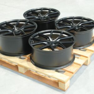 Set of SL01 20x8,5 ET35 + 20x10 ET45 5x120 Matt Black
