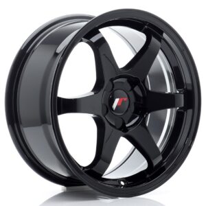 JR Wheels JR3 17x8 ET20-35 BLANK Gloss Black