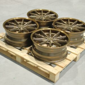 Set of CVR8 19x8 ET38 5x112 Gloss Bronze