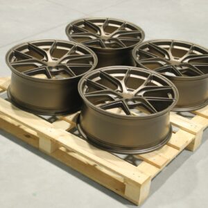 Set of SL01 19x8 ET40 5x114,3 Matt Bronze