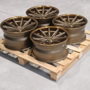 Set of CVR8 19x9,5 + 20x10,5 ET20 5x112 Gloss Bronze