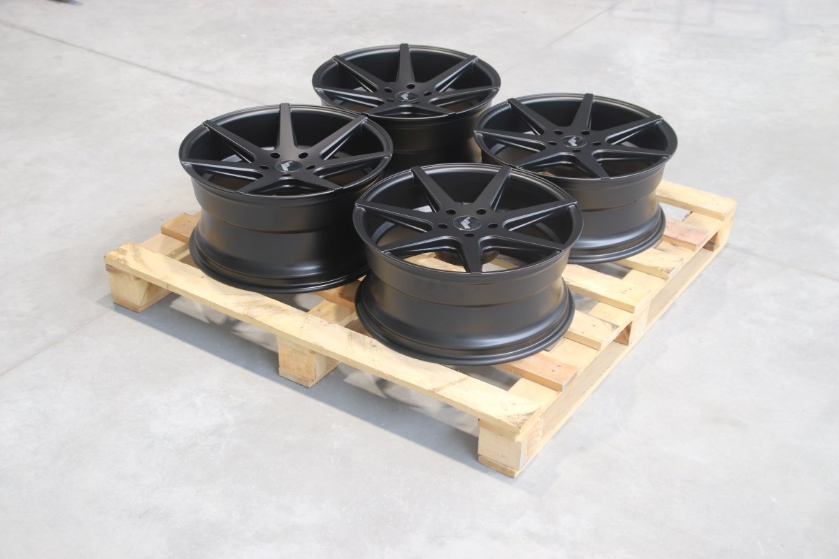 Set of JR20 19x8,5 ET25 + 19x9,5 ET40 5x120 Matt Black