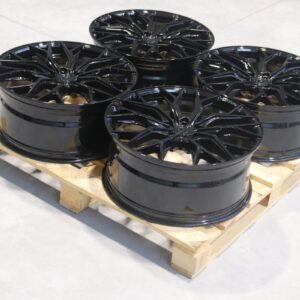 Set of CVR1 22x9,5 ET42 5x127 Platinum Black