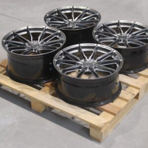 Set of JR37 19x8,5 ET43 + 19x9,5 ET45 5x120 Hyper Black