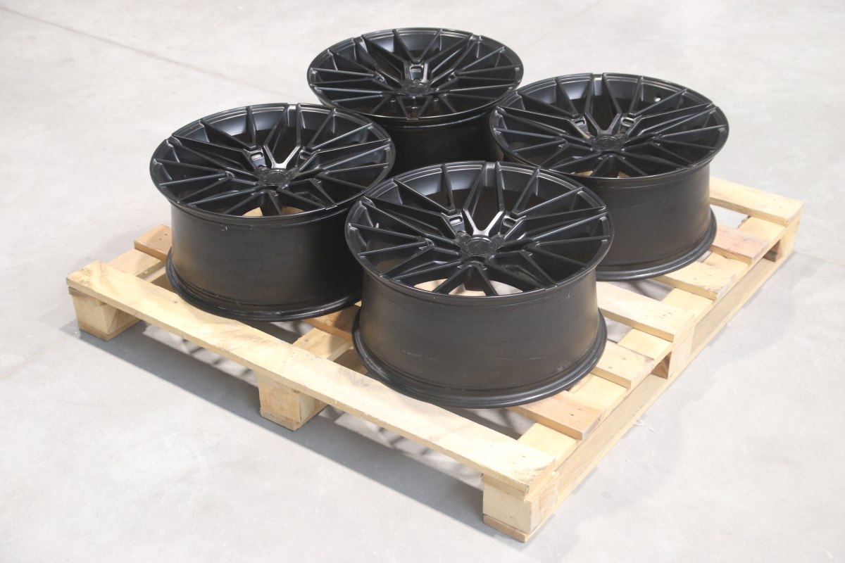Set of JR38 19x9 ET20 5x112 Matt Black