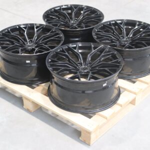 Set of CVR1 20x9,5 ET33 5x114,3 Double Tinted Black