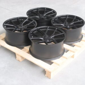 Set of SL01 19x9 ET35 5x114,3 Matt Black