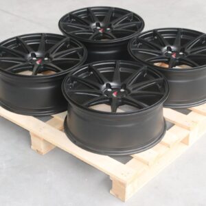 Set of JR11 20x8,5 ET35 5x114,3 Matt Black